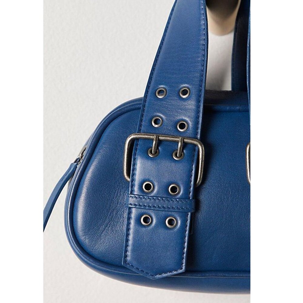 Free People Say Yes Bag *Blue - Picture 3 of 16